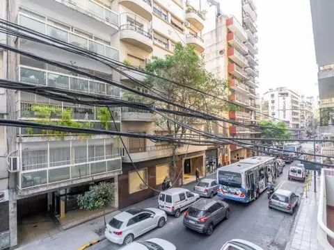 RECOLETA 3amb,frente, excelent estado,ubicación,