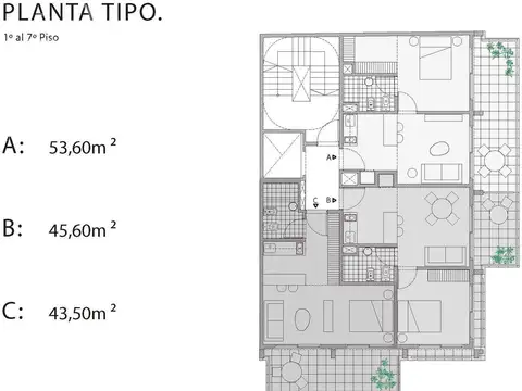 Departamento en Venta en Villa Urquiza, USD 137.800