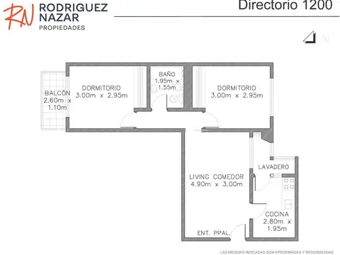 Departamento en Venta de 2 dormitorios