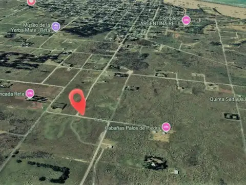 LOTE, TERRENO DE 1995 M2.- EN BALNEARIO RETA, ANTICIPO Y CUOTAS .
