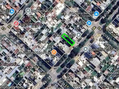 Terreno en Venta 8  mts Frente