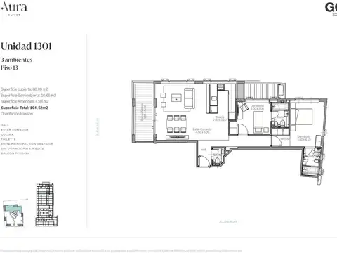 Departamento - Olivos