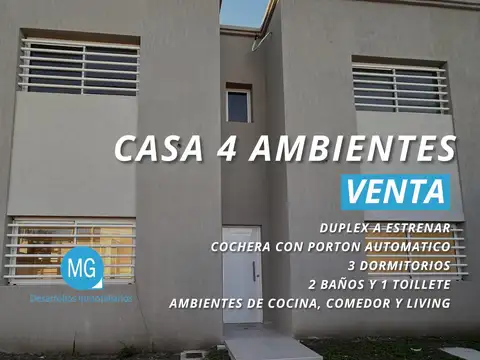 Duplex en Boqueron 1000