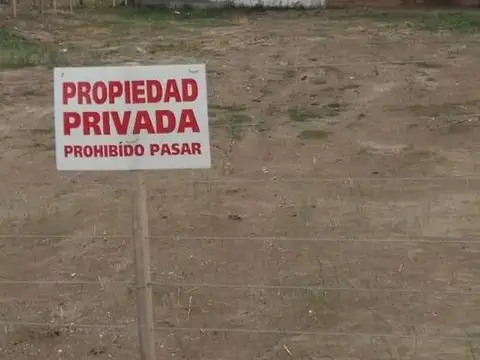 Terreno en Venta 20  mts Frente