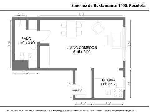 Departamento en Venta 46 años