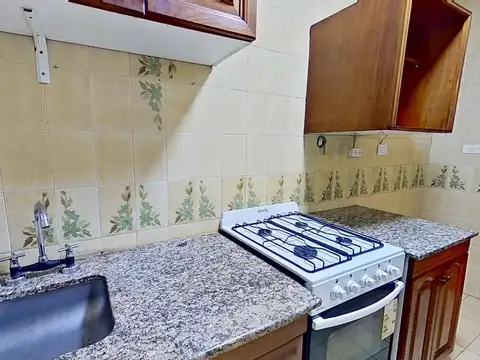 Departamento 2 ambientes con 1 baño