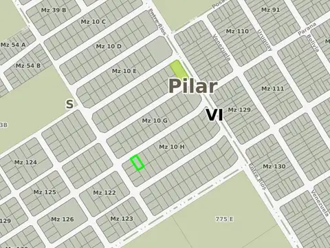 Lote en venta, Alemania entre Las Azucenas y Entre Ríos, Derqui, Pilar