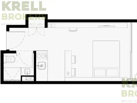 Departamento en Venta en San Telmo, USD 85.000