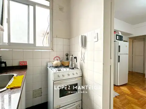 Departamento 2 ambientes con 1 baño
