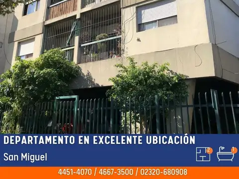 Departamento en Venta en San Miguel, Partido de San Miguel