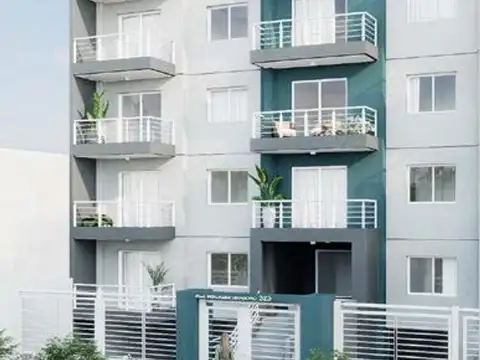 DEPARTAMENTO DOS AMBIENTES - FRENTE - EN POZO - EL PALOMAR
