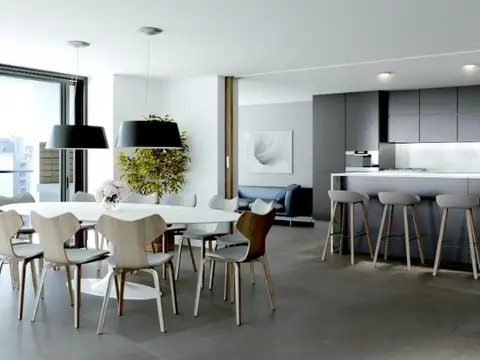 Departamento 4 ambientes con 2 baños