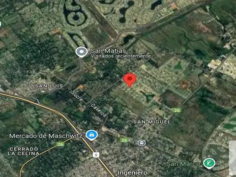 Terreno en venta - 641,5mts2 - Ingeniero Maschwitz