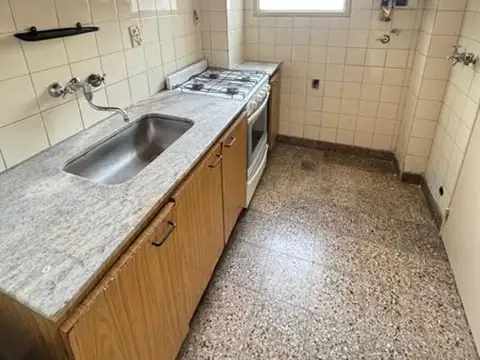 Departamento 2 ambientes con 1 baño