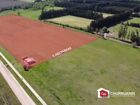 5 has agrícolas con casa reciclada en venta | Gobernador Castro