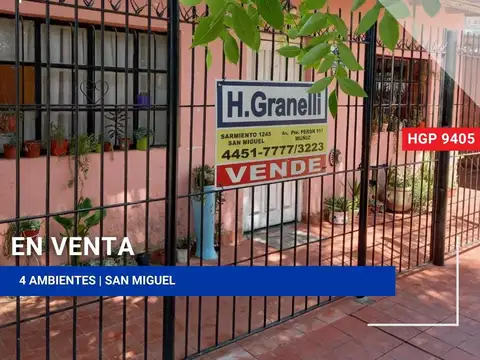 Casa - Venta - Argentina, San Miguel - Dr. Francisco Muñiz 1931