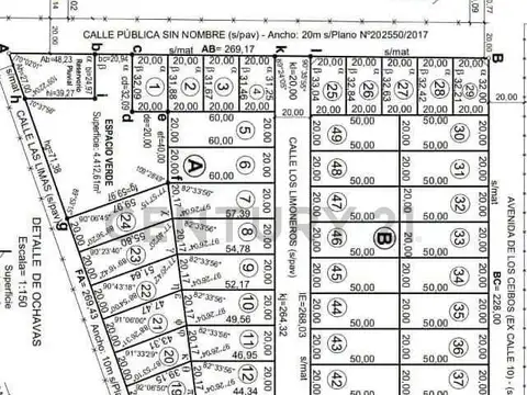 Venta de lotes en Arroyo Leyes ruta 1 km 10,50