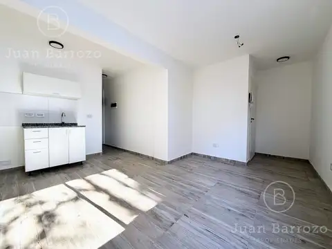 Departamento Monoambiente con 1 baño