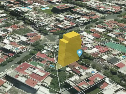 Terreno en Villa Urquiza Zonifíquenle: USAA PB  7 PISOS   2 RETIROS 1515m2 vendibles