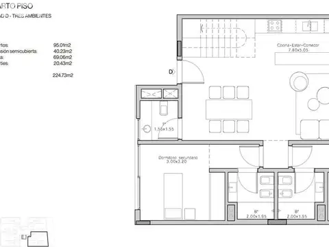 Departamento - Palermo