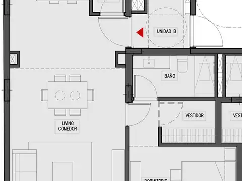 Departamento en Venta de 1 dormitorio