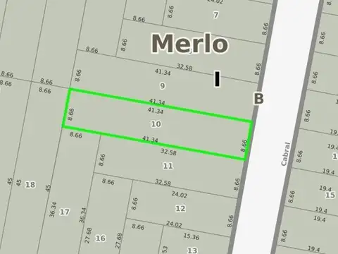 LOTE A LA VENTA EN SAN ANTONIO DE PADUA