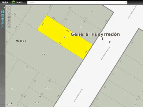 Terreno en pleno centro Comercial Guemes