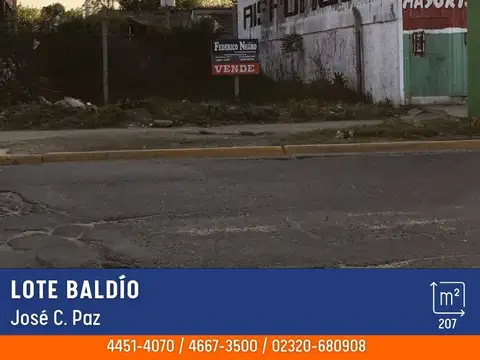 Terreno - Venta - Argentina, José C Paz - Avda. Gaspar Campos 5400