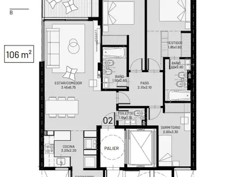 Departamento en Venta A Estrenar