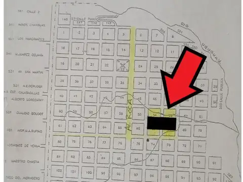 Terreno en Venta 200  mts Fondo