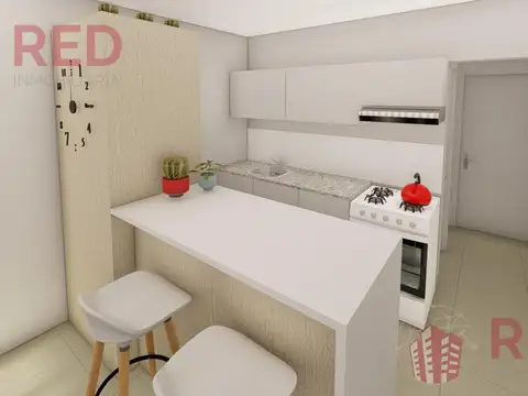 Departamento en Venta de 1 dormitorio
