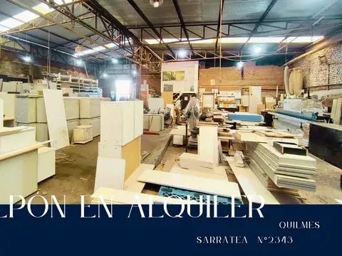 GALPÓN EN ALQUILER