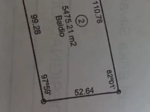 Terreno en Venta en Bialet Masse, USD 15.000