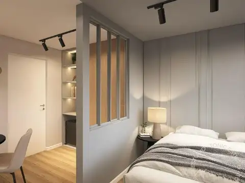 Venta departamento 1 ambiente reciclado, Paseo Aldrey, Mar del Plata