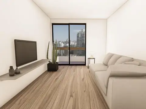 Departamento venta 2 dormitorios con balcón al Este