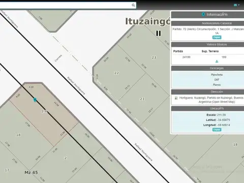 Terreno en Venta en San Antonio De Padua, USD 60.000