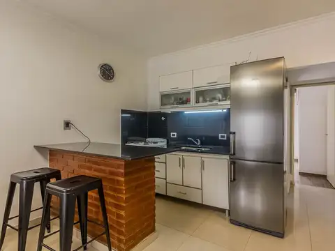 Departamento 2 ambientes con 1 baño