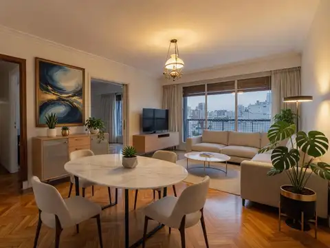 Departamento venta piso alto en esquina muy luminoso santa fe y vidt