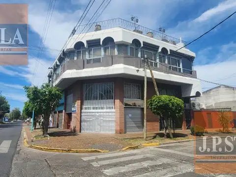 Edificio Comercial 610 m² c/ 5 Locales - PA Salón de Fiestas - Lote Lindero p/ Estac. - V. Luzuriaga