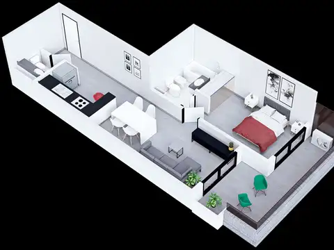 Departamento en Venta en Almagro, USD 125.000