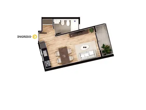 Departamento en Venta en Nuestra Señora De Lourdes, Rosario