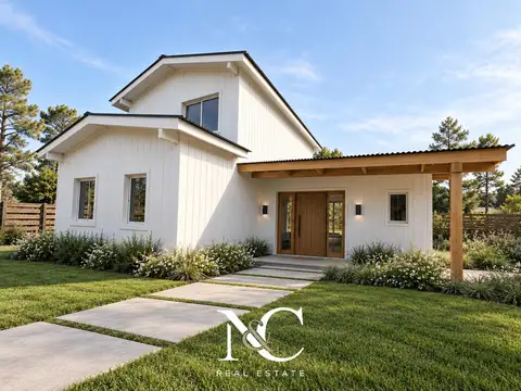 Casa en venta en Costa Esmeralda estilo californiana