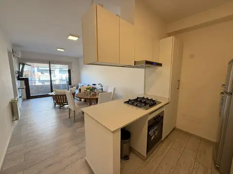 Departamento 2 ambientes con cochera