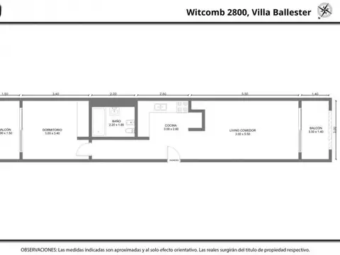 Departamento en Venta en Villa Ballester, USD 105.000