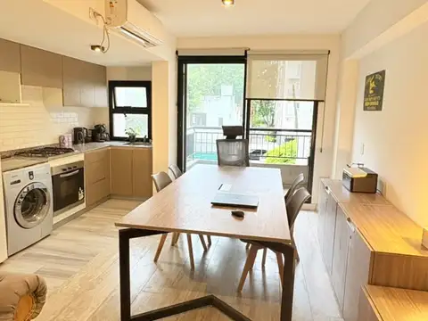 alquiler 2 ambientes en villa urquiza con balcon apto profesional