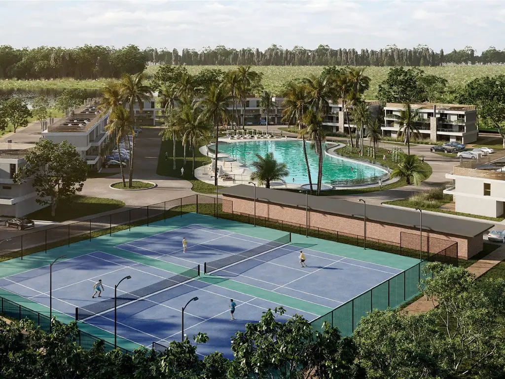 Natureza de  1, 2 y 3 Dormitorios