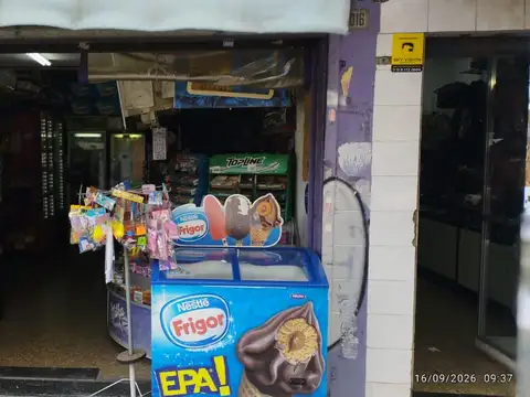Fondo de comercio, la mejor ubicación, kiosco y varios