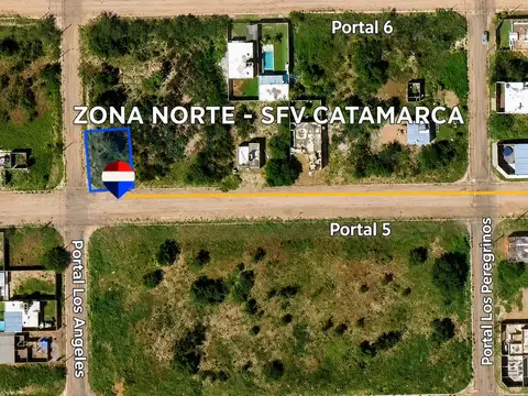 Se vende lote 250m2 zona norte capital catamarca
