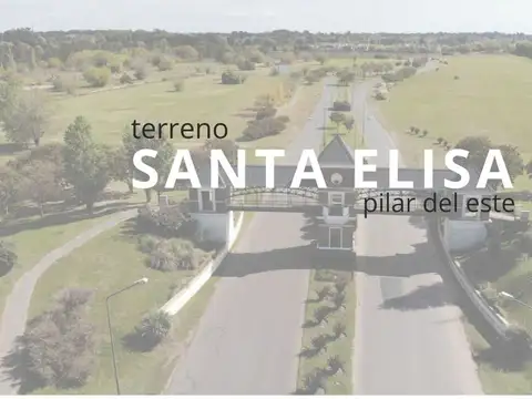 VENTA - LOTE - PILAR DEL ESTE - SANTA ELISA