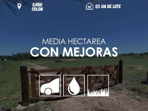 Media hectarea en Colón
